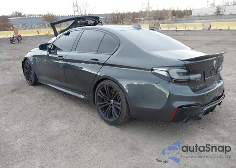 2019 BMW M5 Competition из США, поврежденный, VIN WBSJF0C52KB447858